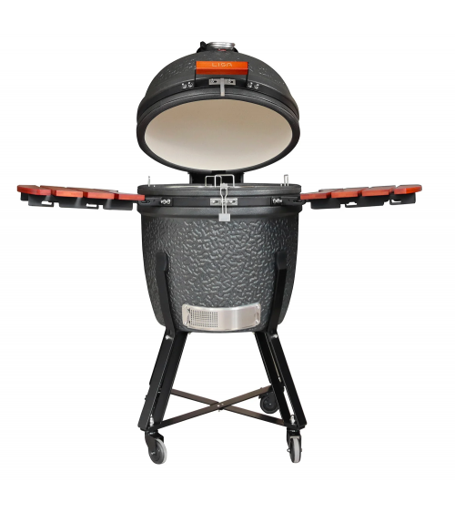 Barbecue a Carbone Kamado Lisa 21" con Grid Gripper