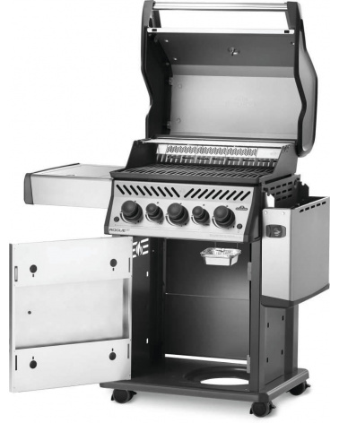 Barbecue A Gas Rouge RSE425RSIB Napoleon + Girarrosto Incluso