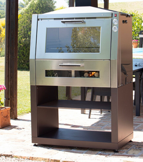 Forno barbecue 2 IN 1 Char-Oven appoggio Fontana Forni