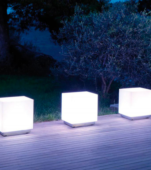 Pouf da Giardino Luminoso Iris Arkema