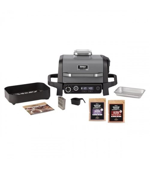 Barbecue elettrico Ninja Woodfire con affumicatore OG701EU