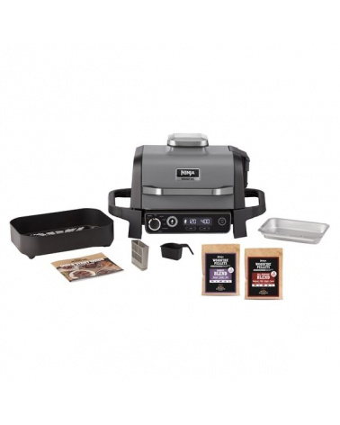 Barbecue elettrico Ninja Woodfire con affumicatore OG701EU