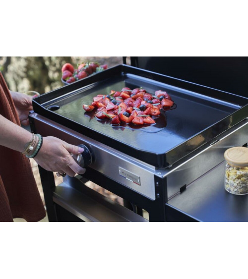 Plancha Francaise elettrica con carrello Le Marquier