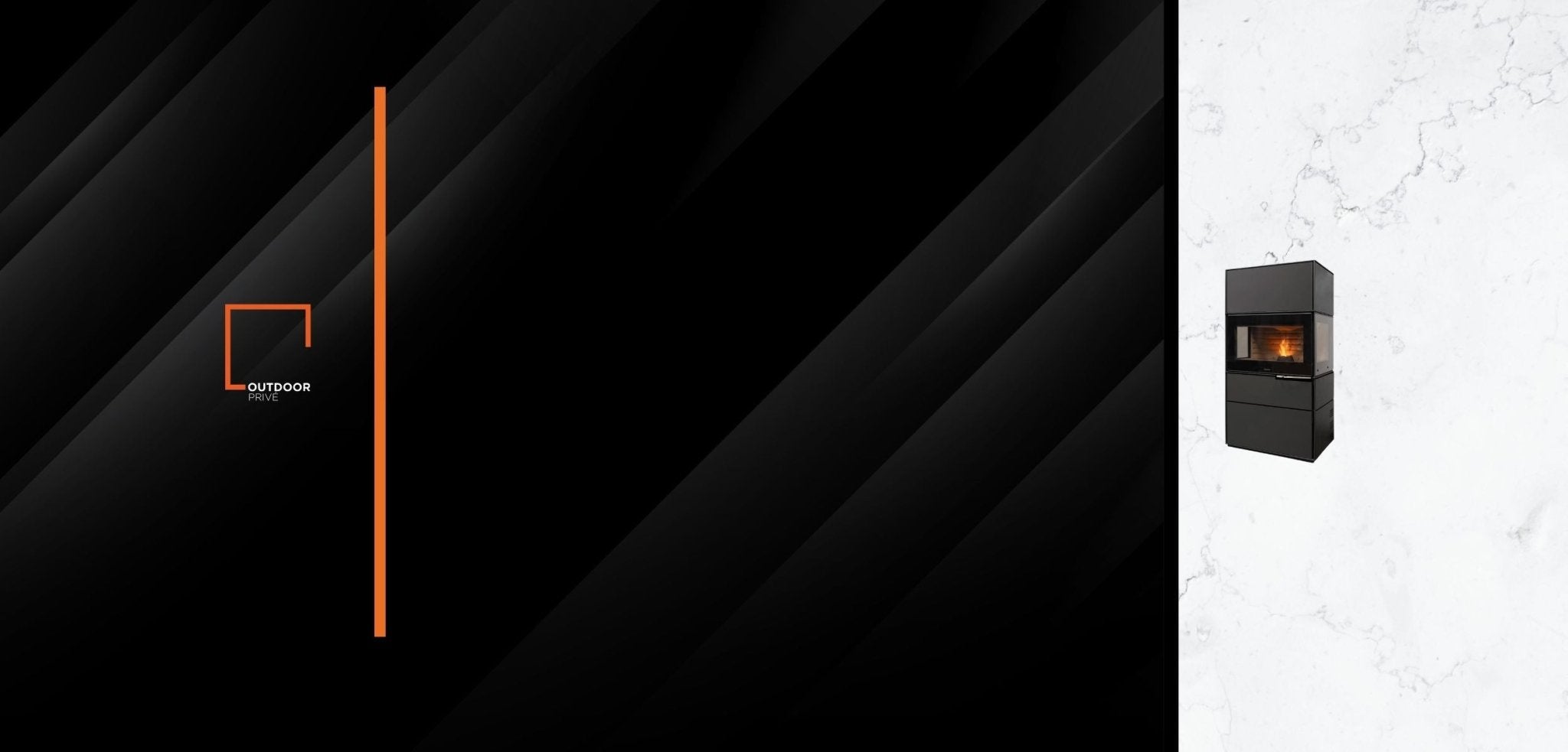 Stufe Ibride a Legna e Pellet - Outdoor Privé