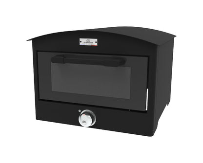 Forno Pizza elettrico 350 nero pietra refrattaria Le Marquier - Outdoor Privé