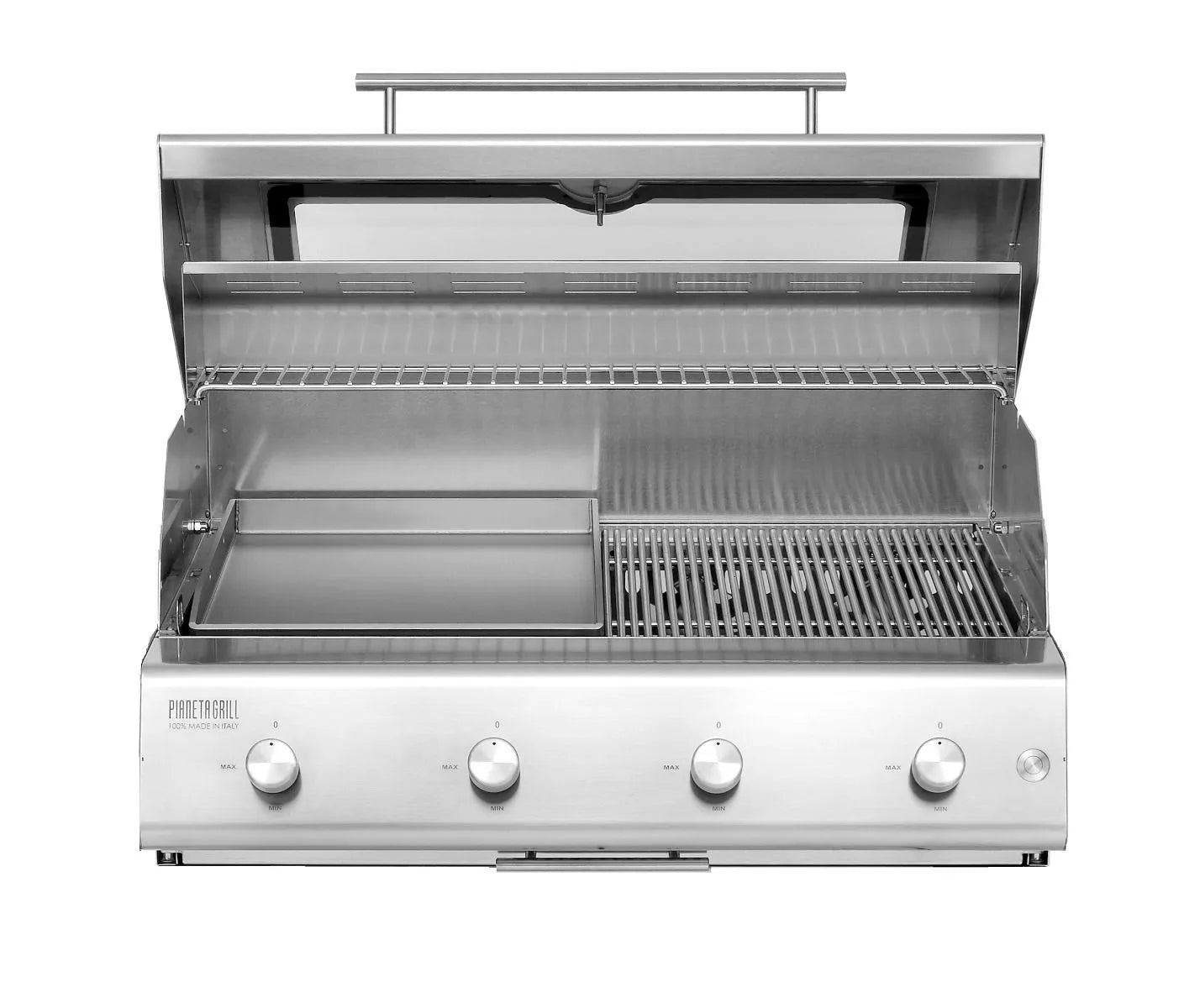 Barbecue a gas ad incasso Pianeta Grill Fry Top 750 - 5 Configurazioni disponibili - Outdoor Privé