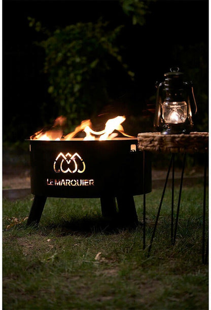 Braciere Original nero con coperchio diametro 60cm Le Marquier - Outdoor Privé