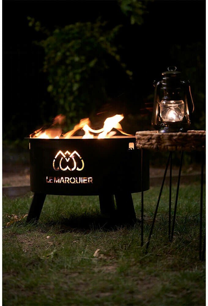 Braciere Original nero con coperchio diametro 60cm Le Marquier - Outdoor Privé