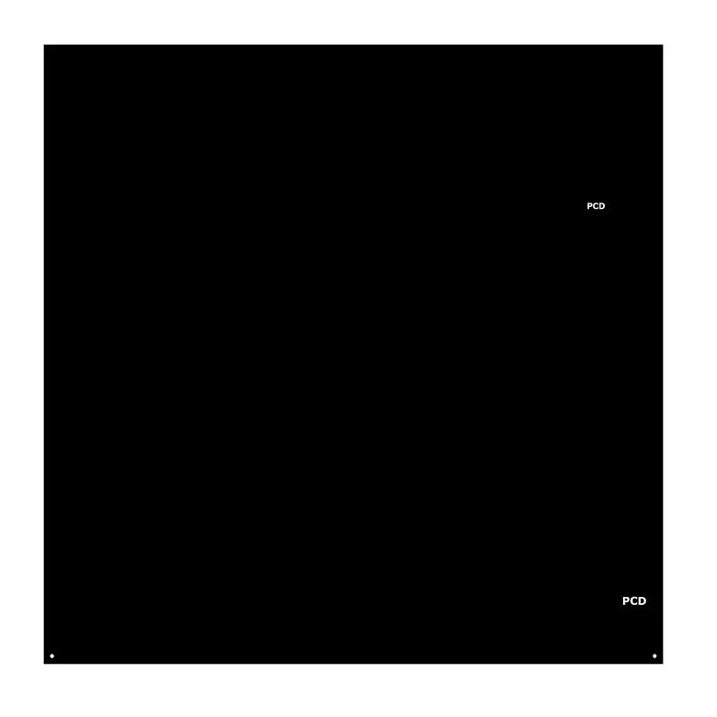 Pedana per esterno nera in acciaio zincato Le Marquier - Outdoor Privé