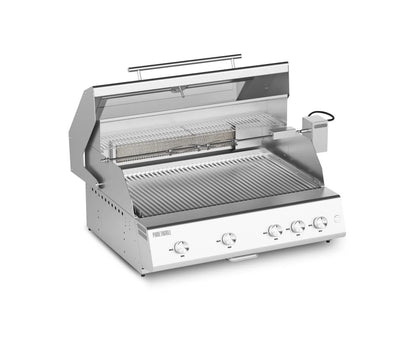 Barbecue a gas da incasso Pianeta Grill Fry Top 750 Range – 5 fuochi e spiedo motorizzato - Outdoor Privé