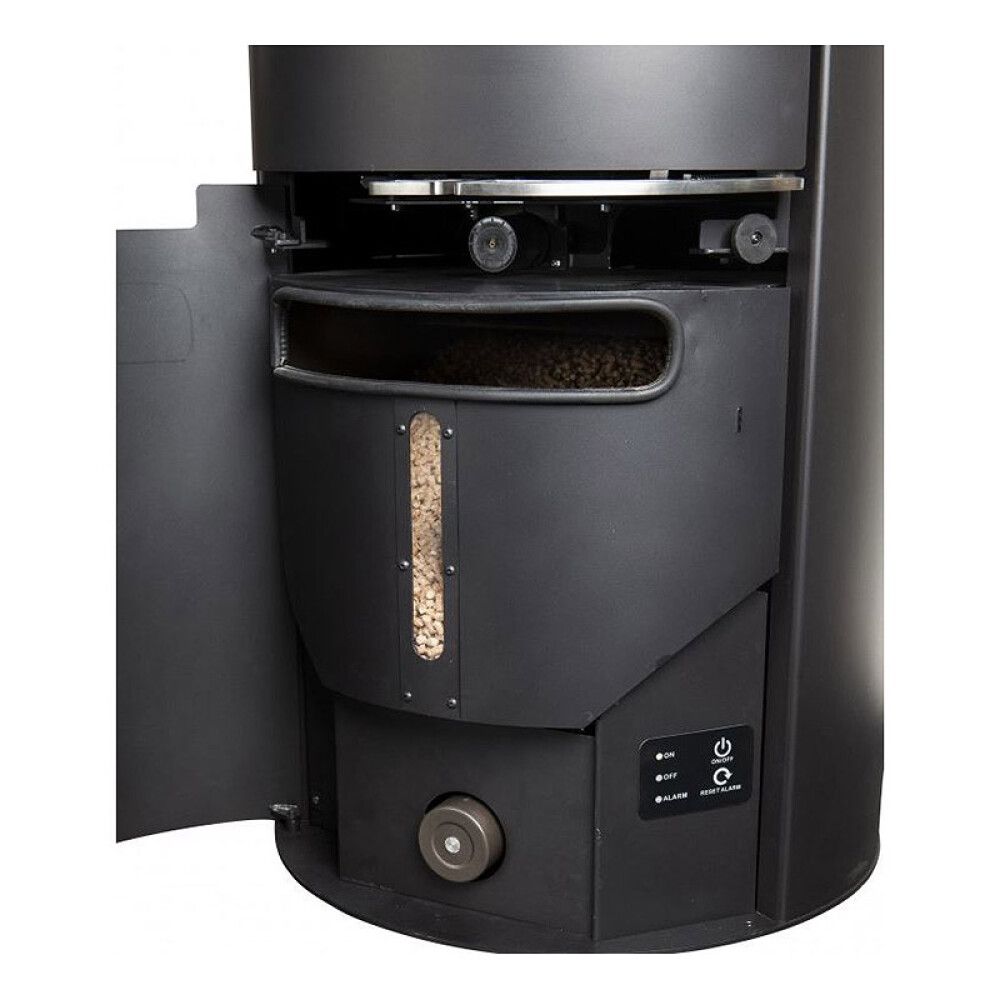 Stufa ibrida Aduro H1 7 kW A+ | Legna + Pellet, Wi - Fi, Ø150 - Outdoor Privé