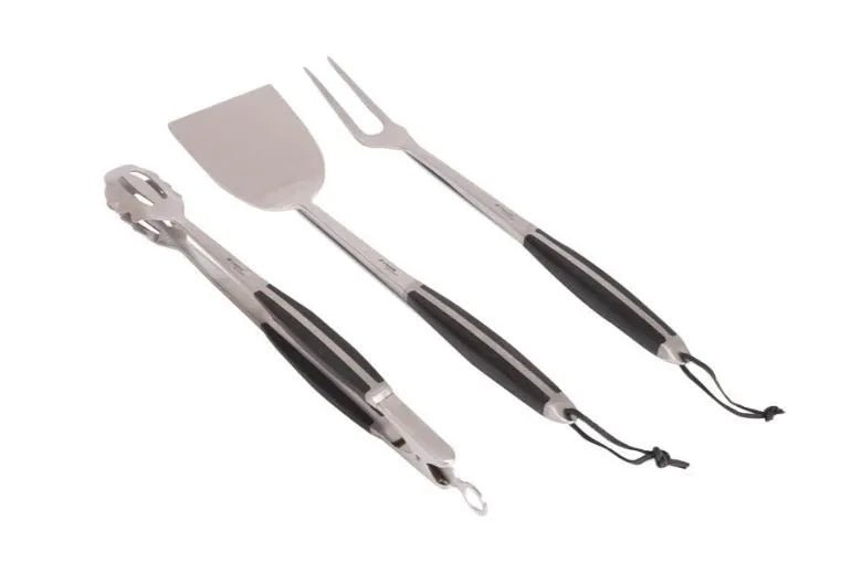 Pinze per Grill Professionali Acciaio Inox e Manico Legno BBQ