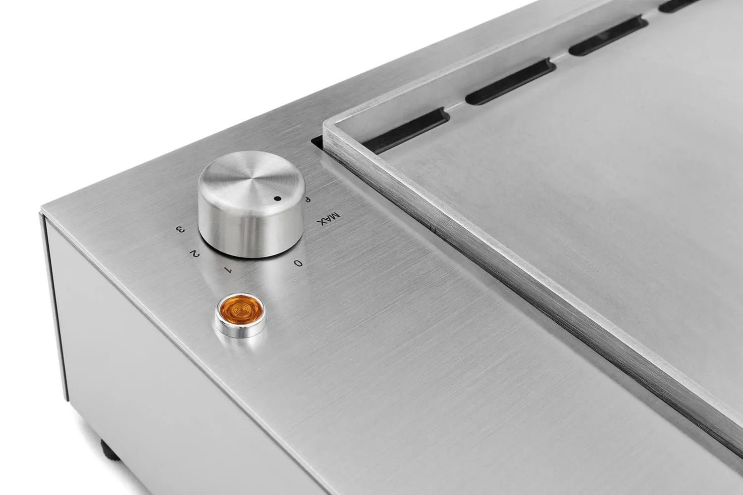 Barbecue elettrico da appoggio Pianeta Grill Free Moon – 2,4 kW con piastra Teppanyaki - Outdoor Privé