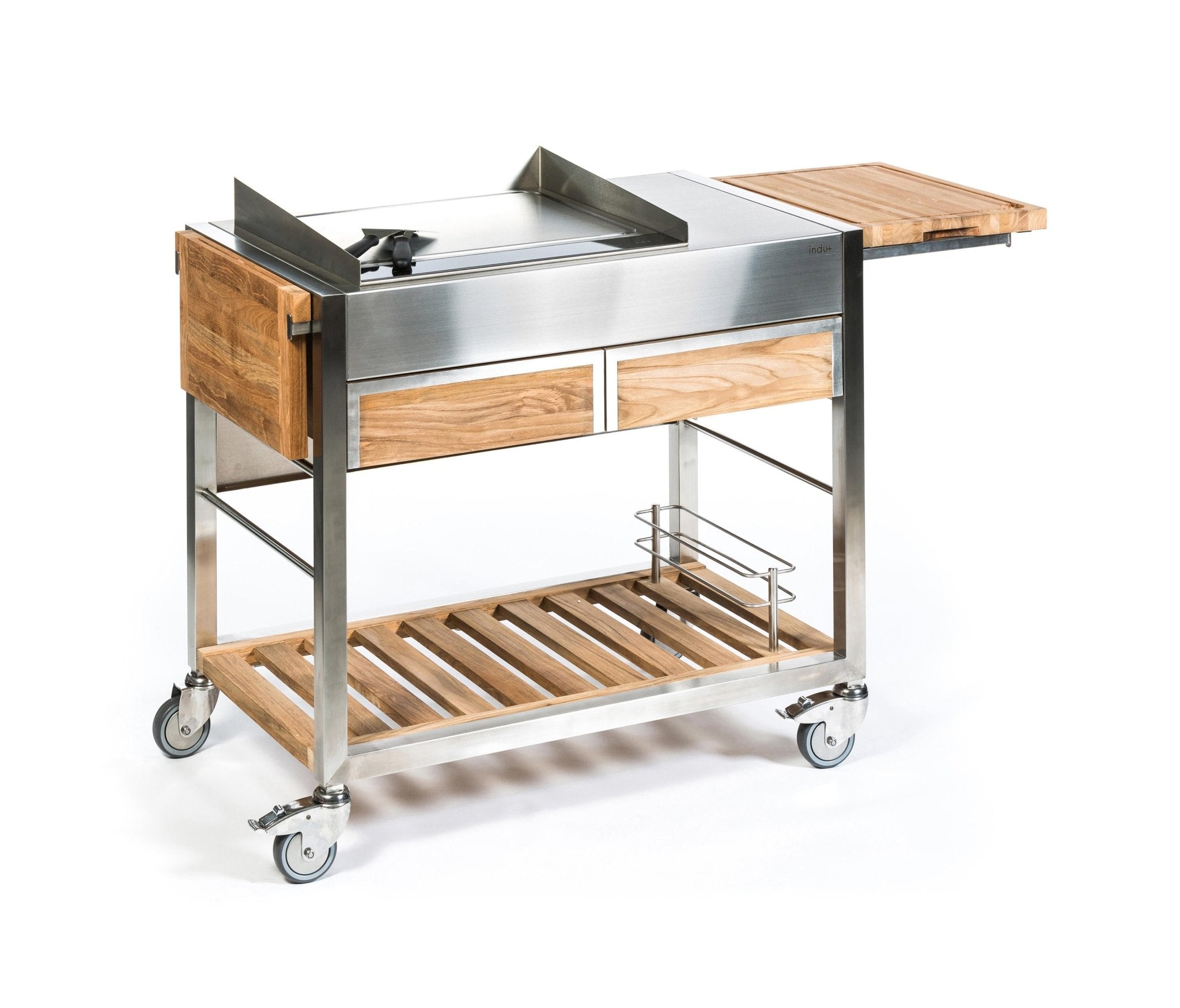 Cucina mobile per piano cottura con ruote Tomboy Duo Indu+ - Outdoor Privé