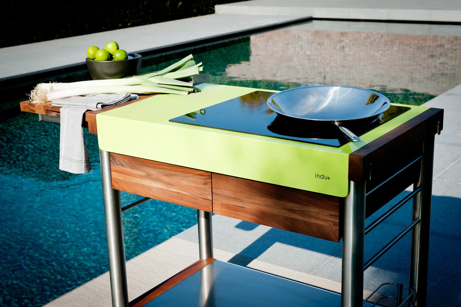 Piano di cottura Wok a induzione Indu+ - Outdoor Privé