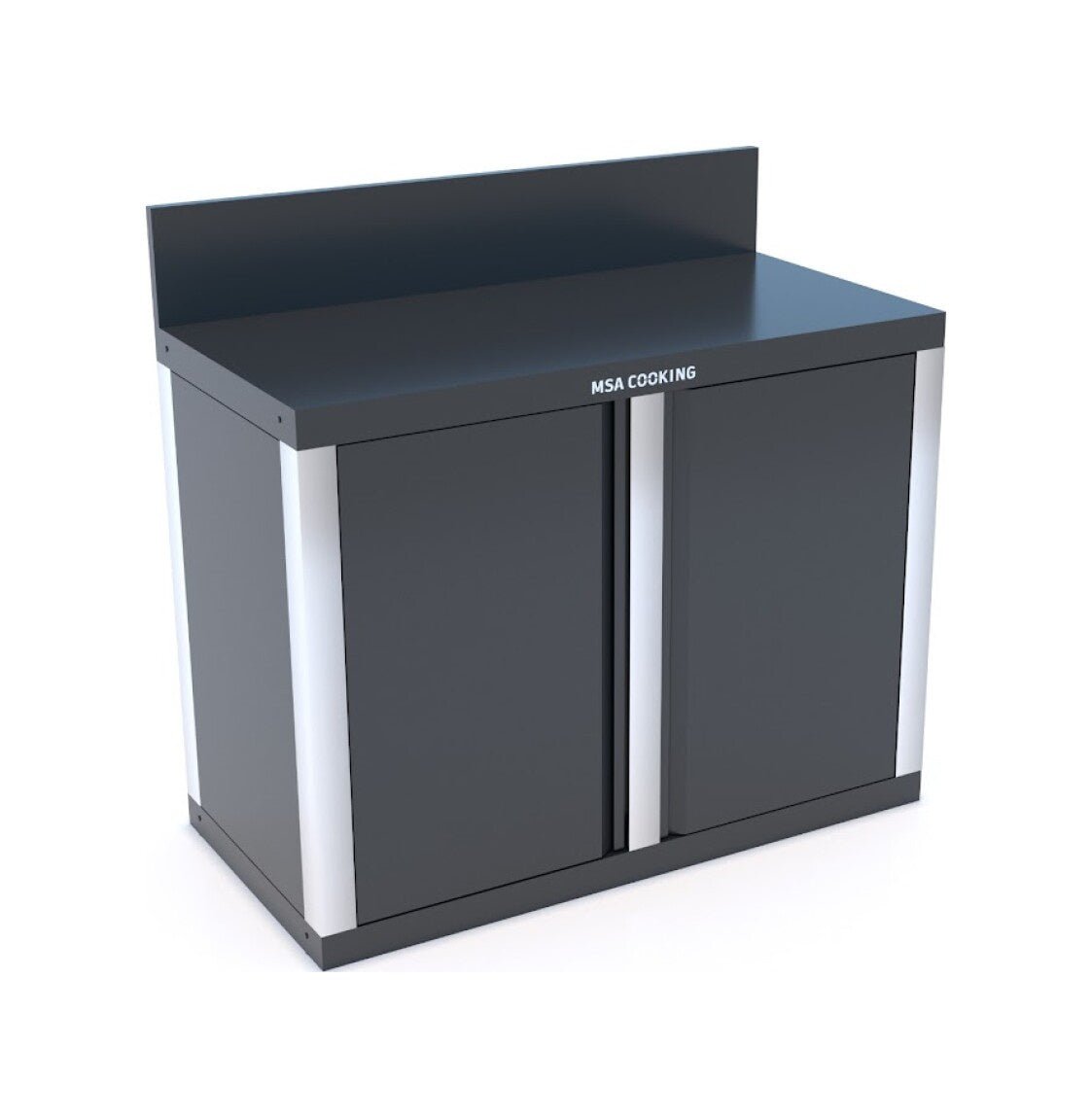 ALY 120 Modulo a 2 ante per cucina da esterno in acciaio verniciato MSA Cooking - Outdoor Privé