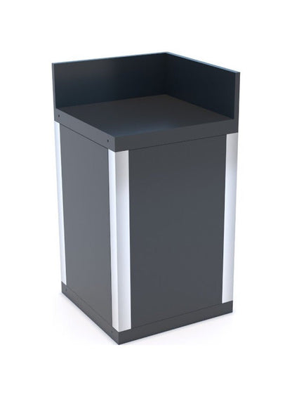 ALY 60 Modulo elemento per cucina da esterno ad angolo in acciaio verniciato MSA Cooking - Outdoor Privé