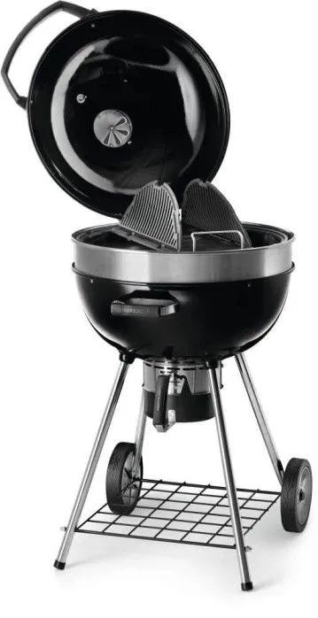 Barbecue a carbone Napoleon PRO22K - LEG - 2 – Griglia da 57 cm, coperchio in ghisa e ruote - Outdoor Privé