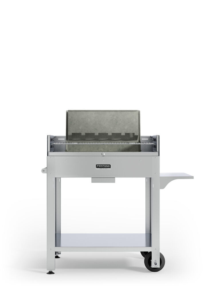 Barbecue a legna Tirreno da appoggio Fontana Forni - Outdoor Privé