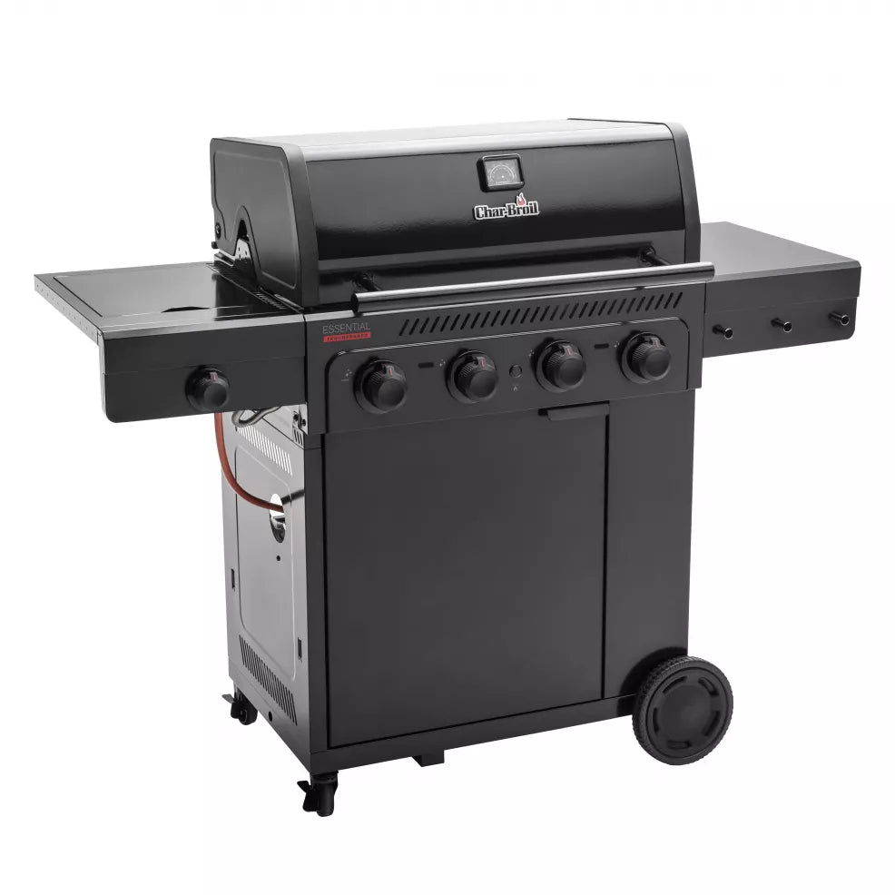 Barbecue a gas Char-Broil Essential 4G – 4 bruciatori, fornello laterale e tecnologia TRU-Infrared - Outdoor Privé