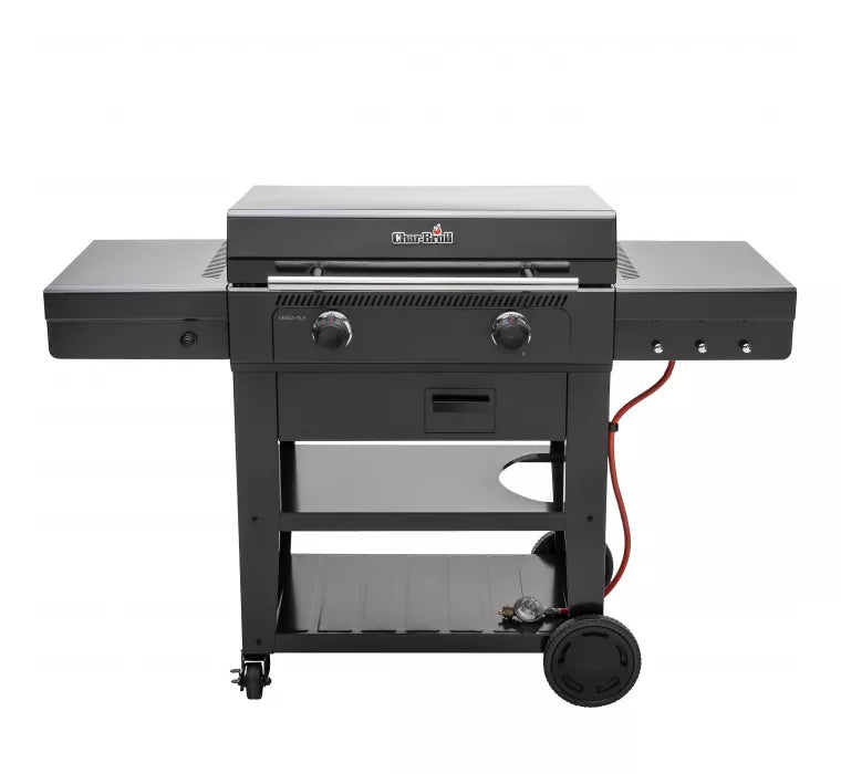 Barbecue Char-Broil Versa-Tile – piastra, griglia e forno pizza 3 in 1 - Outdoor Privé
