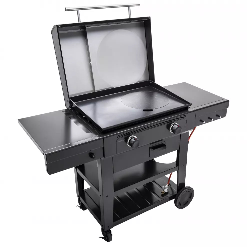 Barbecue Char-Broil Versa-Tile – piastra, griglia e forno pizza 3 in 1 - Outdoor Privé