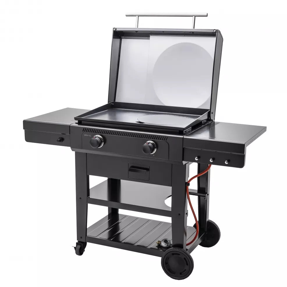 Barbecue Char-Broil Versa-Tile – piastra, griglia e forno pizza 3 in 1 - Outdoor Privé
