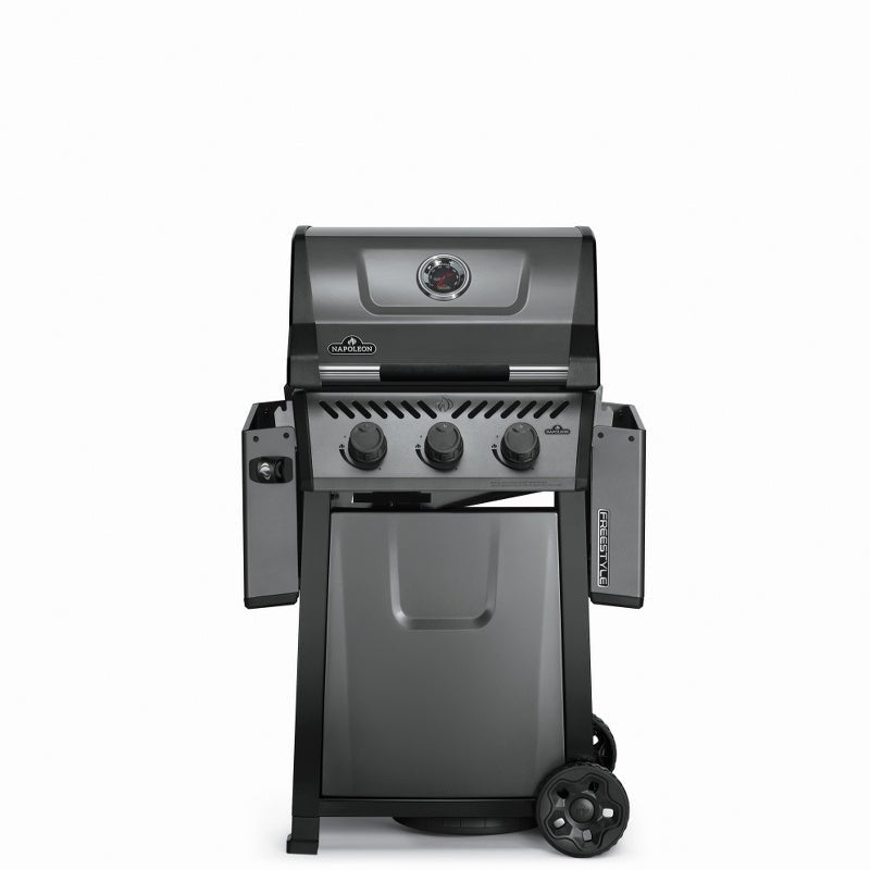 Barbecue a gas Napoleon Freestyle F365 GT – 3 bruciatori, griglia in ghisa e accensione JETFIRE - Outdoor Privé