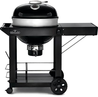 Barbecue a carbonella Napoleon PRO22CK - CART – carrello con ruote, griglia in ghisa da 57 cm - Outdoor Privé