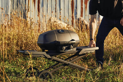 Barbecue a gas portatile Napoleon PRO285X – doppio bruciatore e carrello pieghevole - Outdoor Privé