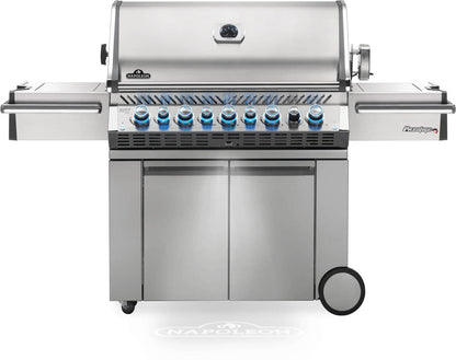 Barbecue a gas Napoleon Prestige PRO 665 RSIB – 5 bruciatori, infrarossi e girarrosto - Outdoor Privé