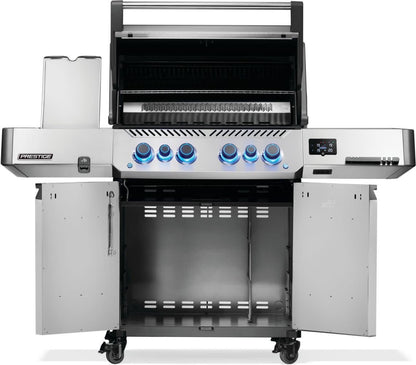 Barbecue a gas Napoleon Prestige 500 Connected – 4 bruciatori, tecnologia intelligente e finiture inox - Outdoor Privé
