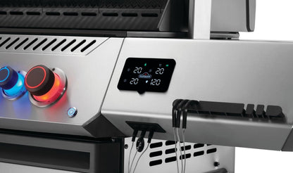 Barbecue a gas Napoleon Prestige 500 Connected – 4 bruciatori, tecnologia intelligente e finiture inox - Outdoor Privé