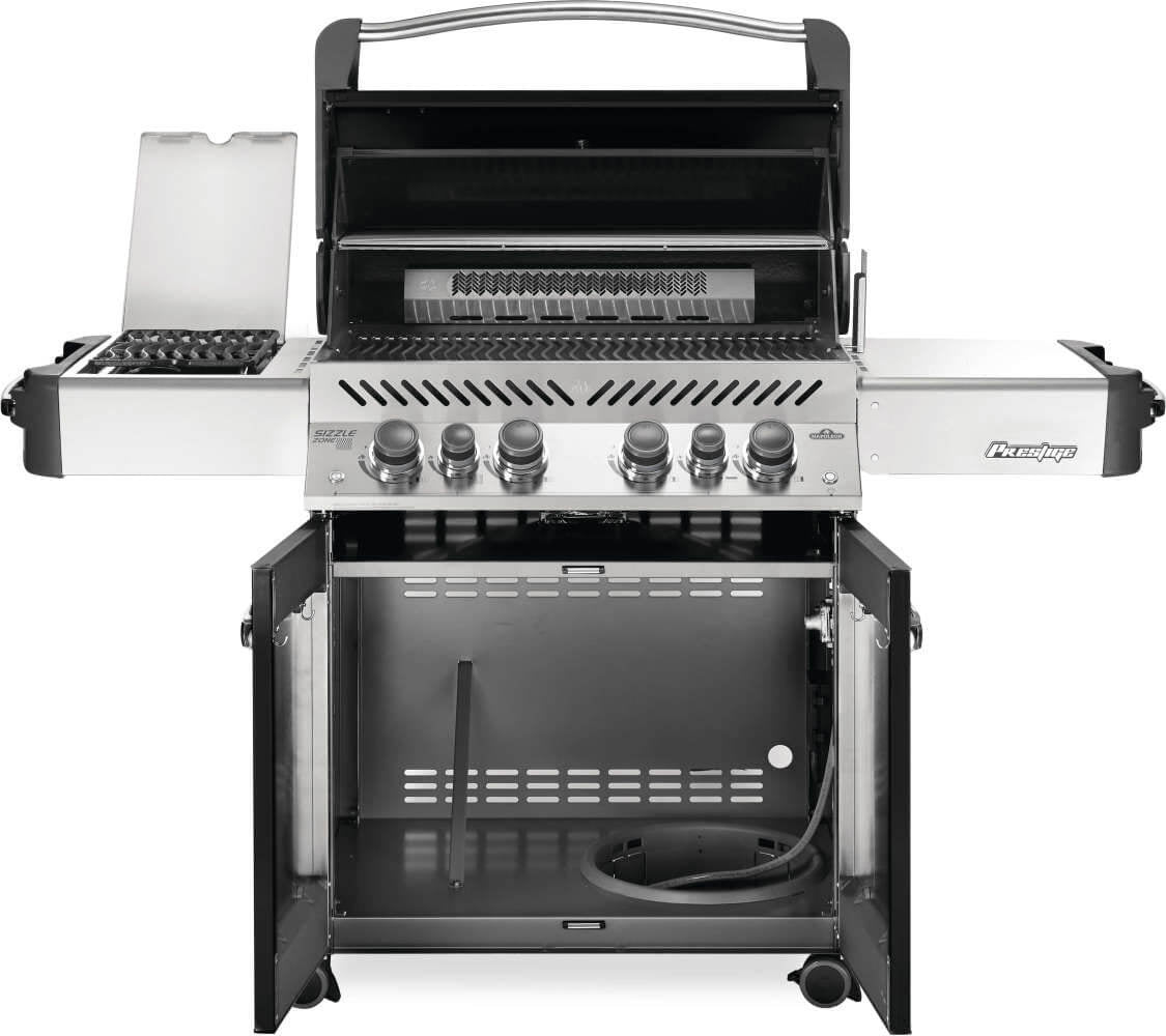 Barbecue a gas Napoleon Prestige P500RSIBPK – 4 bruciatori, sizzle zone e girarrosto - Outdoor Privé