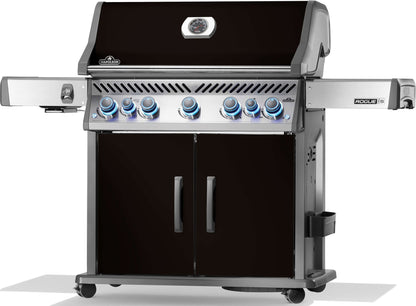 Barbecue a gas Napoleon Rogue PRO RPS625RSIBPK – 6 bruciatori, infrarossi e ampie griglie - Outdoor Privé