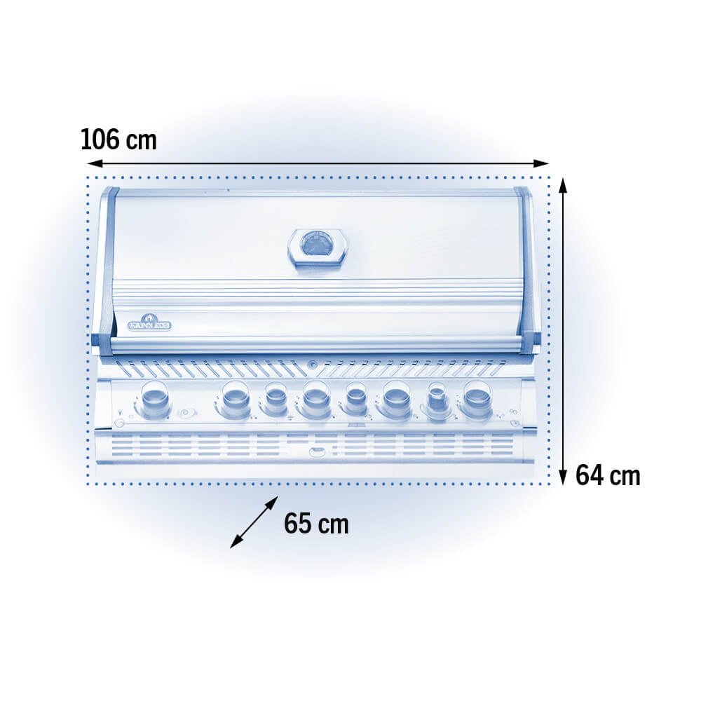Barbecue Incasso a gas Prestige BIPRO665RB Napoleon - Outdoor Privé