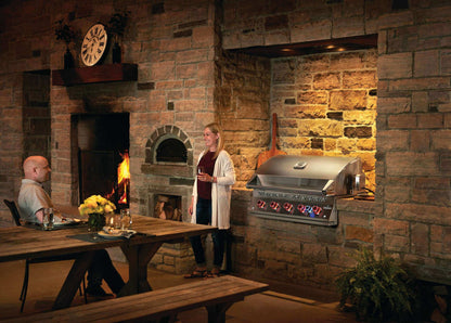 Barbecue a gas da incasso Napoleon BIG38RB – 6 bruciatori, girarrosto e infrarosso posteriore - Outdoor Privé