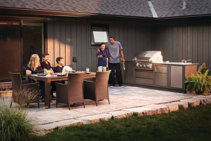 Barbecue a gas da incasso Napoleon BI32 Serie 500 – 4 bruciatori, acciaio inox e griglie WAVE™ - Outdoor Privé