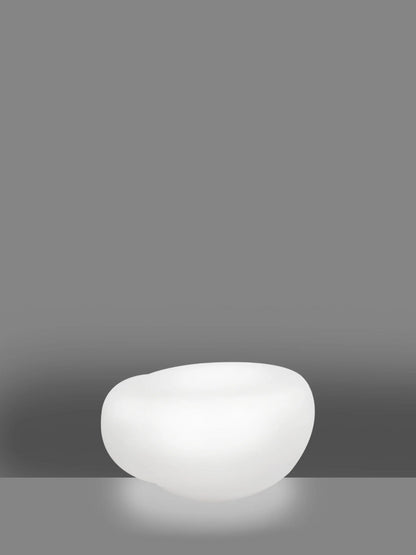 Complemento d'arredo luminoso fotovoltaico Light Stone in polietilene - Outdoor Privé