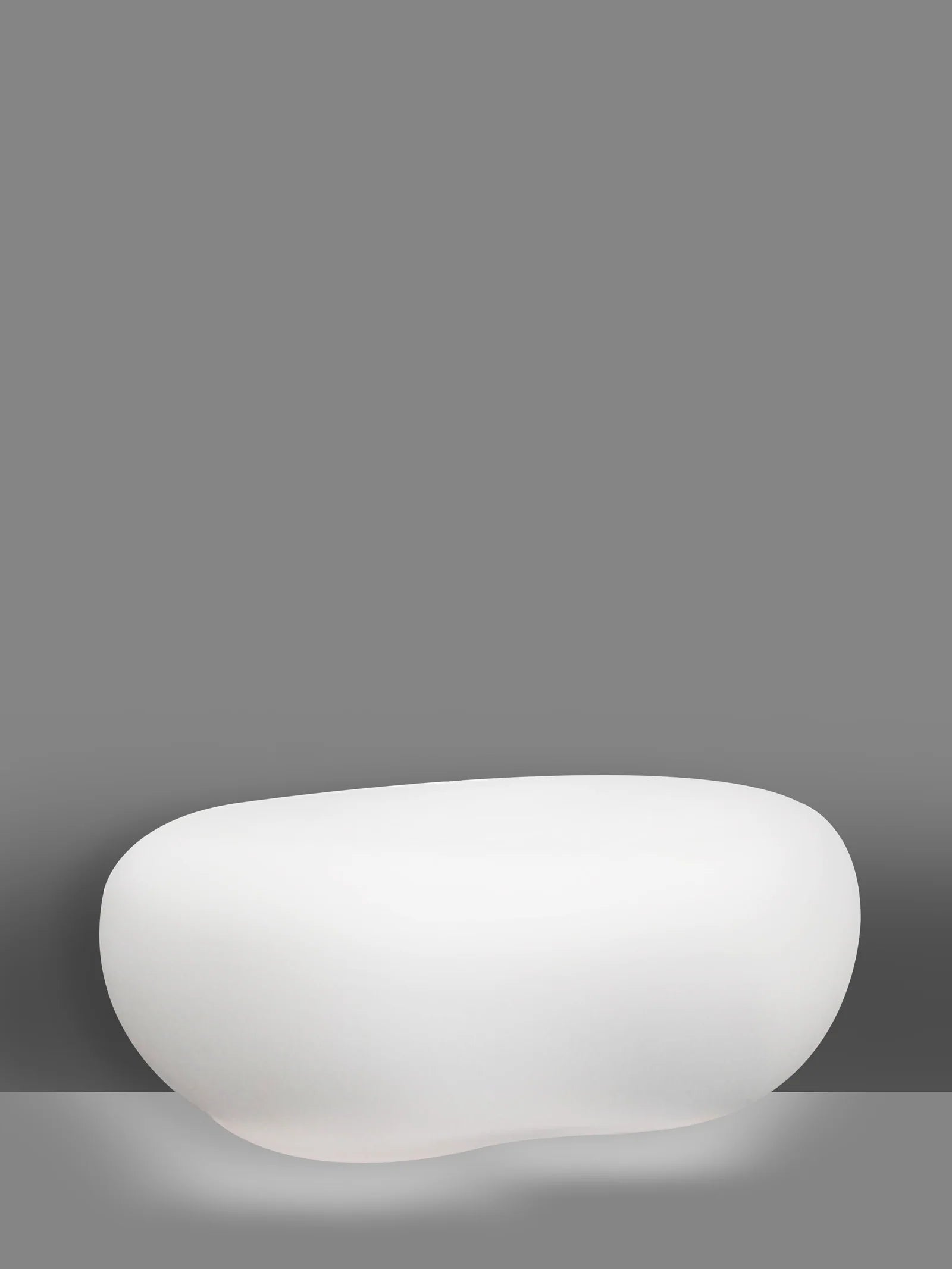 Complemento d'arredo luminoso fotovoltaico Light Stone in polietilene - Outdoor Privé