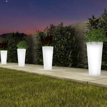 Vaso luminoso Tondo 86 SL in resina rotondo 86 cm Arkema - Outdoor Privé
