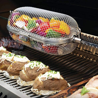 CESTELLO INOX GIRARROSTO NAPOLEON - Outdoor Privé