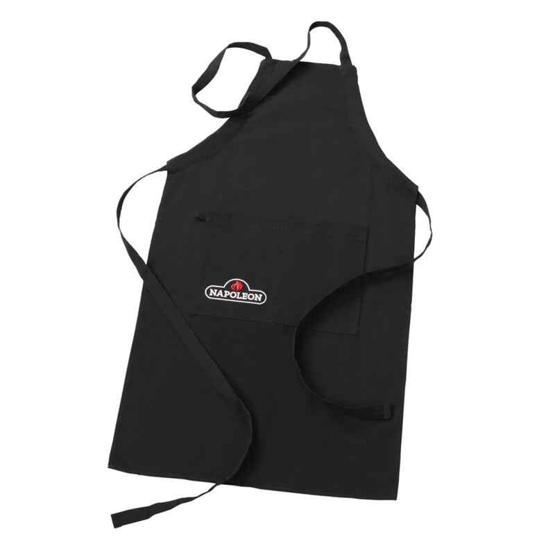 GREMBIULE IN COTONE NERO NAPOLEON - Outdoor Privé