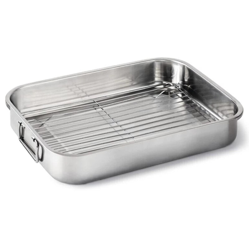 TEGLIA IN ACCIAIO INOX CON GRIGLIA REVERSIBILE NAPOLEON - Outdoor Privé