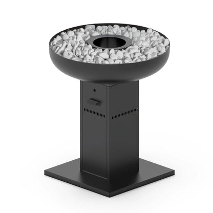 Riscaldatore a pellet Flamec Orazio – braciere decorativo con fiamma pirolitica - Outdoor Privé