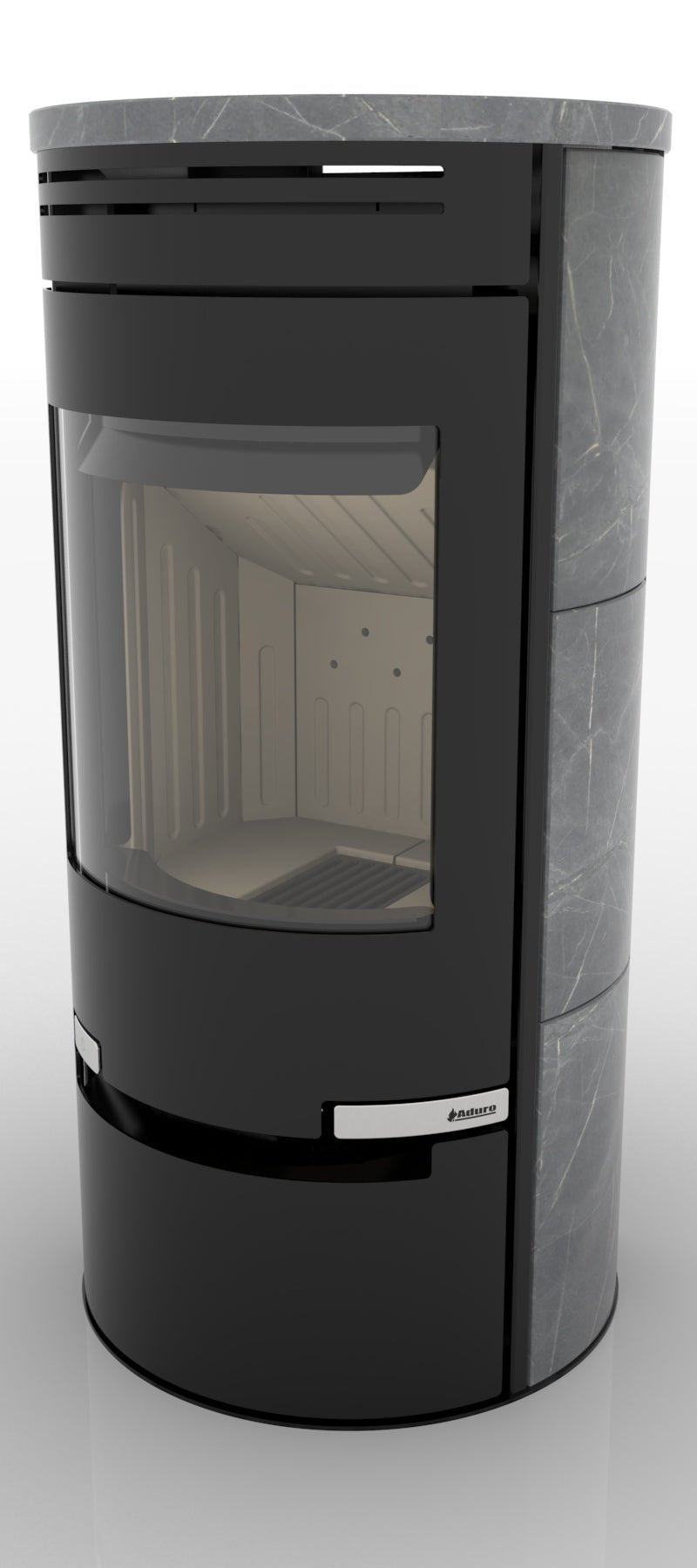 Stufa a legna Aduro 1.1SK 6 kW A+ in pietra ollare - Outdoor Privé