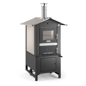 Forno a legna People 57 con carrello Fontana Forni - Outdoor Privé