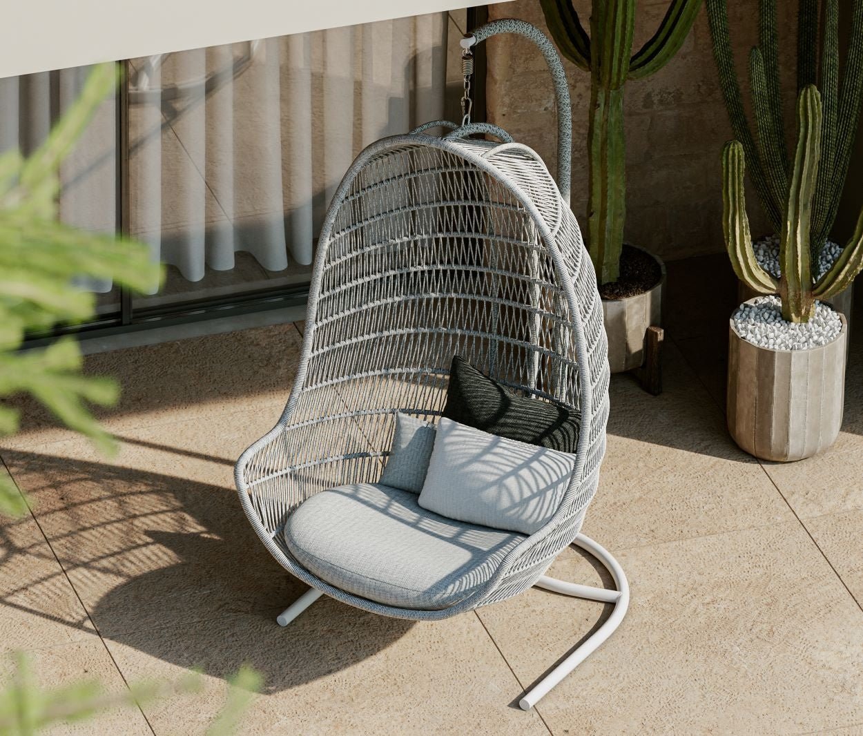 Poltrona sospesa Iside Nido Solaris - Outdoor Privé