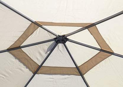 GAZEBO OREGON ESAGONALE Ø 4 mt. - Outdoor Privé