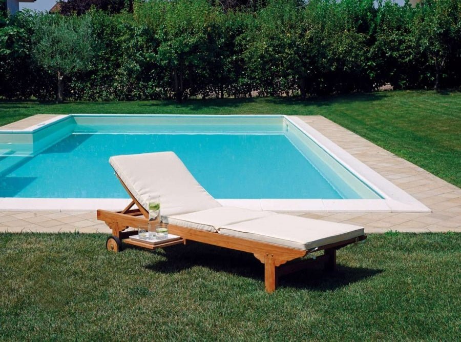 LETTINO PRENDISOLE CARLOFORTE CON CUSCINO SFODERABILE - Outdoor Privé